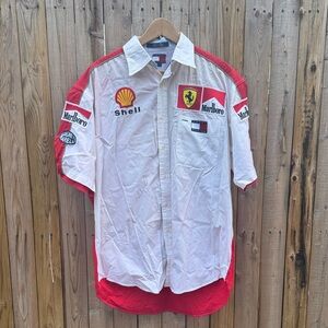 Bunyan Tommy Hilfiger X Ferrari shell Motorsport Shirt